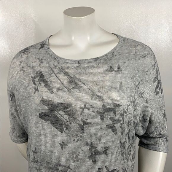 Signatures Style Butterfly Knit Top size: M - Picture 2 of 6